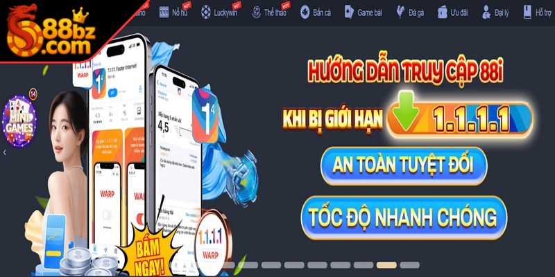 Thông báo bảo trì và cập nhật hệ thống 88i áp dụng tạo giao diện đỉnh